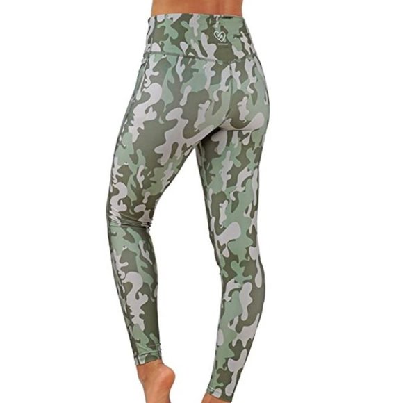Camouflage Yoga  leggings V shaped back - Picture 2 of 6